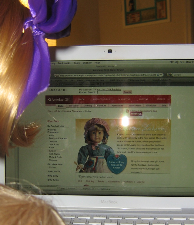 The American Girl website says "Soon, we'll say farewell to Kirsten."